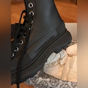 Alexander McQueen Boots w/ Tread - NWT